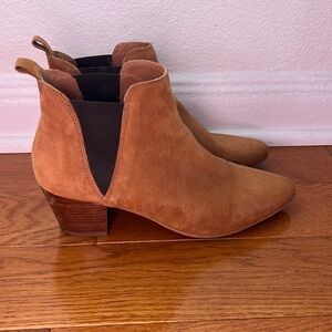 Office London Suede brown ankle boots